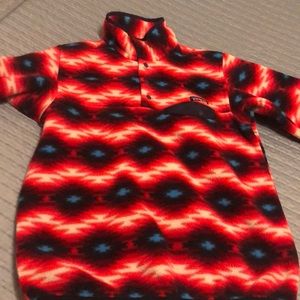 Red, white & blue Patagonia pullover
